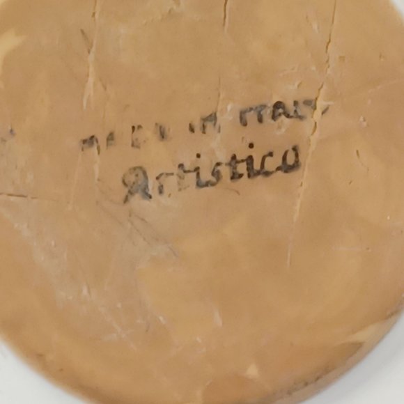 Artistica Deruta Italy Hand Painted Dinner Wall Hanging Italian Decor Plate Vtg - Picture 4 of 5